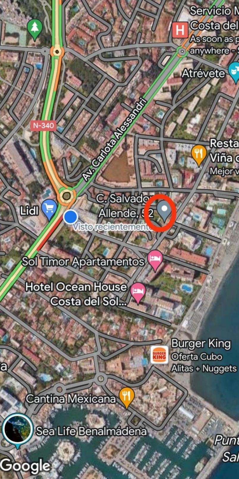 Apartamento 150 Metros De La Playa 토레몰리노스 외부 사진